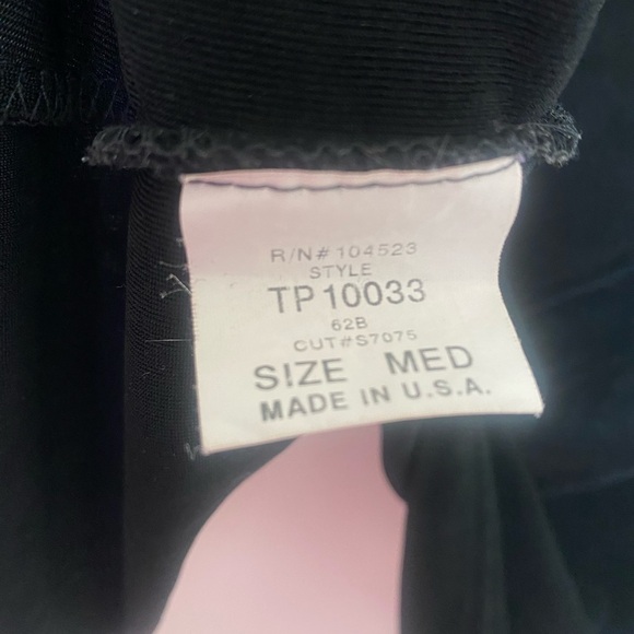 Vtg Mark Singer Softwear 90s Black Jersey Cardigan Knit Open Front Medium Petite - Picture 11 of 12